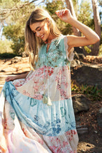 Load image into Gallery viewer, Florence Lace Floral Mix Maxi Dress