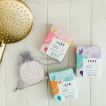 Load image into Gallery viewer, Luxe Eucalyptus + Aloe Shower Steamer Fizzy Bomb