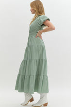 Load image into Gallery viewer, Classic Sage Maxi Dres