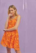 Load image into Gallery viewer, Belle Orange Lace Dress