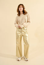 Load image into Gallery viewer, Gilded Gold Shimmer Trousers