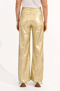 Gilded Gold Shimmer Trousers