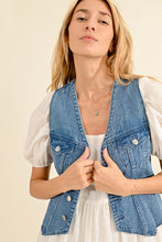 Load image into Gallery viewer, Nashville Classic Denim Vest