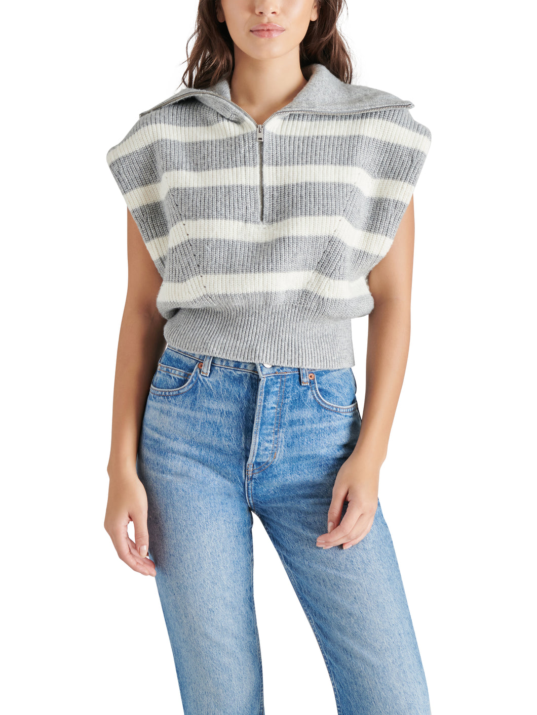 Marant Gray Striped Sweater