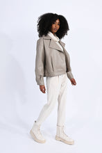 Load image into Gallery viewer, Jamie Beige Woven Jacket
