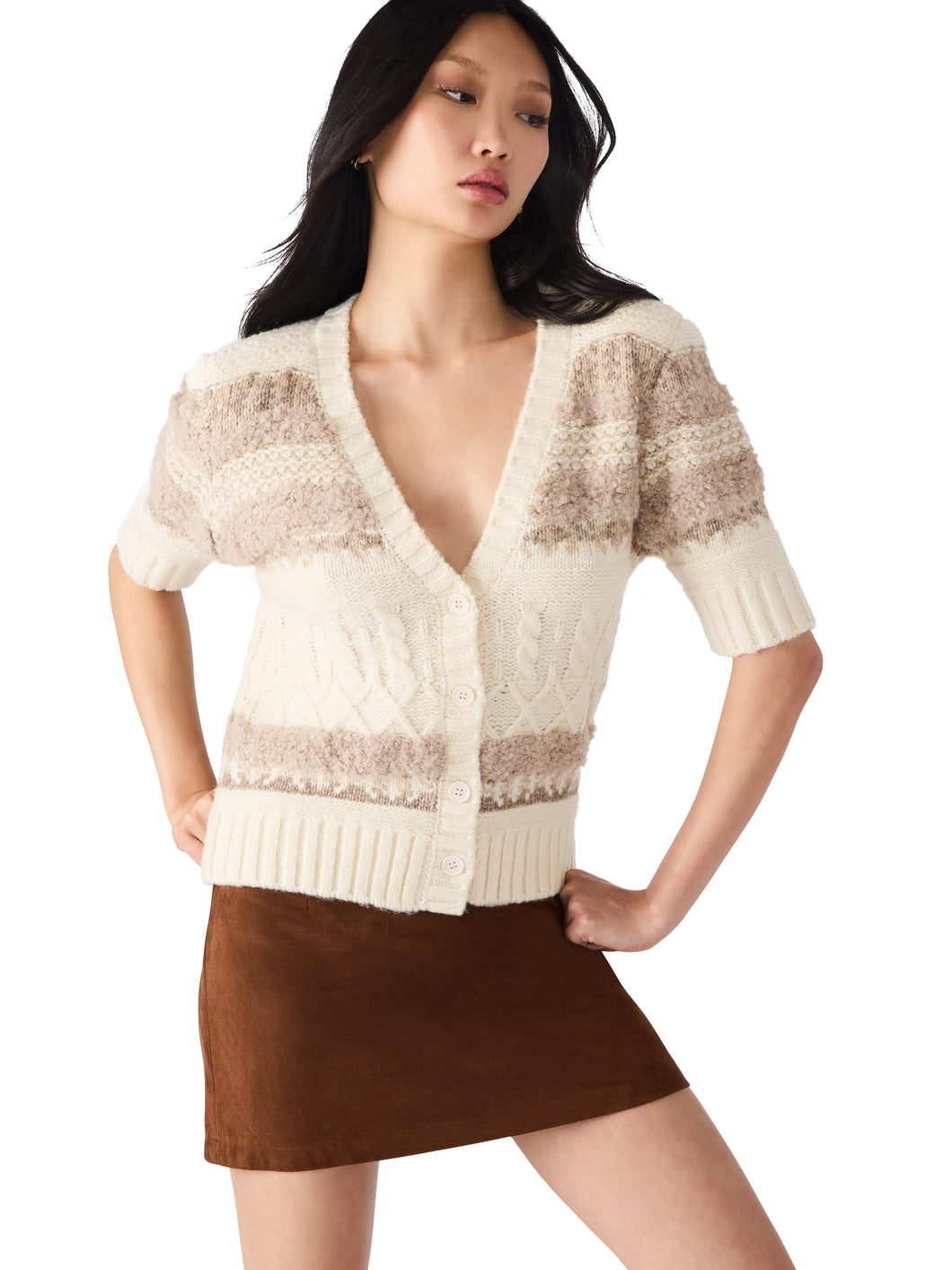 Janae Ivory Cardigan
