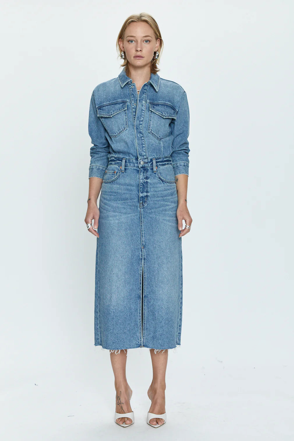 Pistola Amira Denim Dress