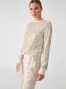 Sparkle Together Top - Champagne
