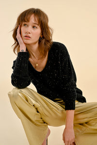 Gilded Gold Shimmer Trousers