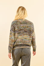 Load image into Gallery viewer, Melly Gray Purple Multi Sweater