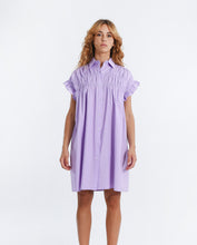 Load image into Gallery viewer, Lilac Cotton Summer Dress