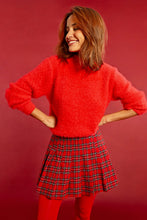 Load image into Gallery viewer, Bright Red Soft Knit Sweater