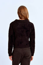 Load image into Gallery viewer, Soft Black Collar Sweater