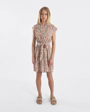 Load image into Gallery viewer, Celeste Coral Print Dress