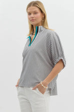 Load image into Gallery viewer, Charlotte Striped Dolman Top