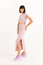 Load image into Gallery viewer, LA Lilac Striped Skirt