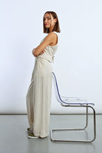 Load image into Gallery viewer, Linen Beige Vest Top
