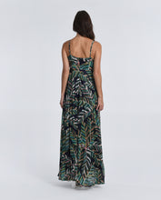 Load image into Gallery viewer, Green Aloha Maxi Dress