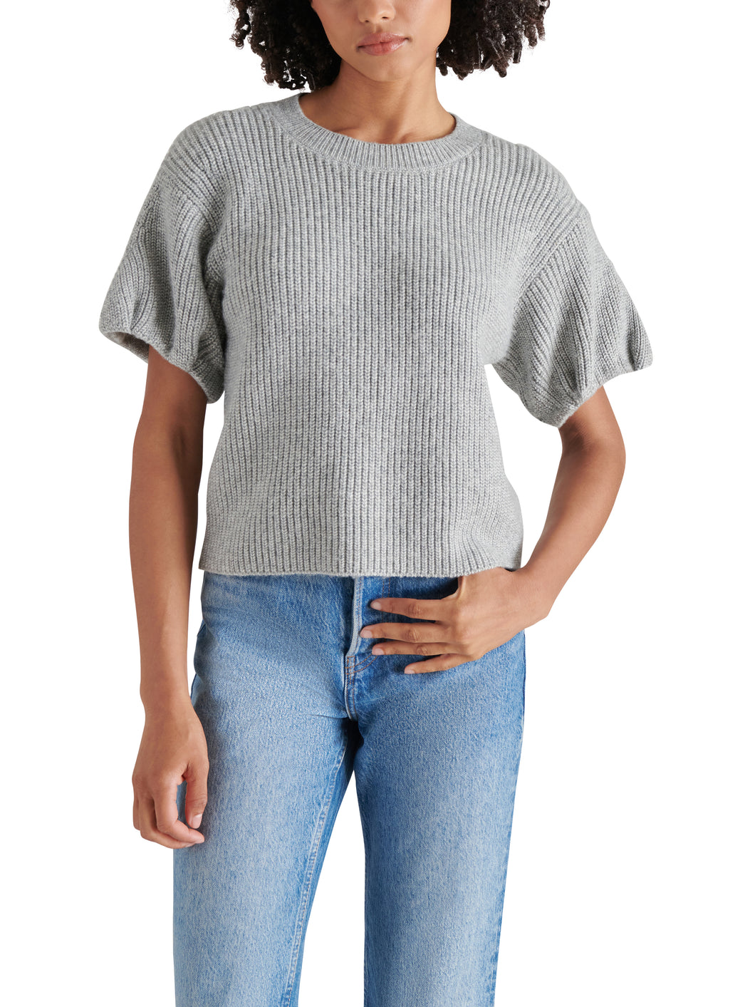 Jadey Heather Gray Sweater