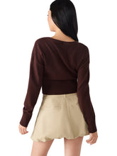 Load image into Gallery viewer, Lauryn Wine Cardigan