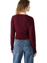 Load image into Gallery viewer, Lauryn Wine Cardigan