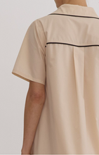 Load image into Gallery viewer, Neutral Collar Shirt Dress