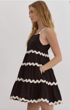 Load image into Gallery viewer, Ric Rac Short Dress