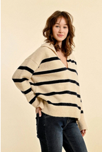 Load image into Gallery viewer, Paris Striped Sweater