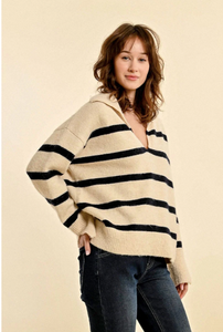 Paris Striped Sweater