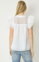 Load image into Gallery viewer, Joanna Flutter Sleeve Top