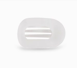 Coconut White Medium Flat Clip