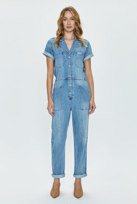 Pistola Grover Denim Jumpsuit