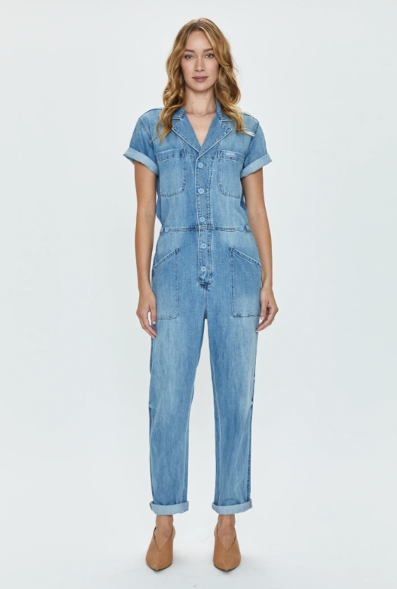 Pistola Grover Denim Jumpsuit