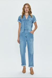 Pistola Grover Denim Jumpsuit