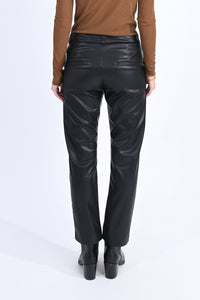 Schena Faux Leather Pants