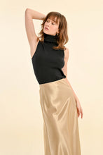 Load image into Gallery viewer, Gold Shimmer Silky Skirt