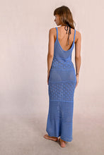 Load image into Gallery viewer, Bora Bora Blue Crochet Dress