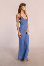 Load image into Gallery viewer, Bora Bora Blue Crochet Dress