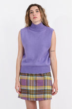 Load image into Gallery viewer, Purple Sleeveless Sweater