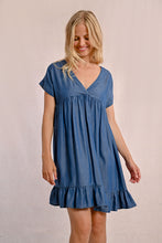Load image into Gallery viewer, Chambray Denim Dress