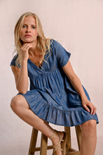 Load image into Gallery viewer, Chambray Denim Dress