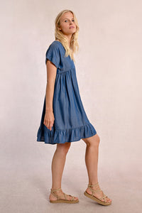 Chambray Denim Dress