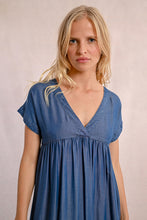 Load image into Gallery viewer, Chambray Denim Dress