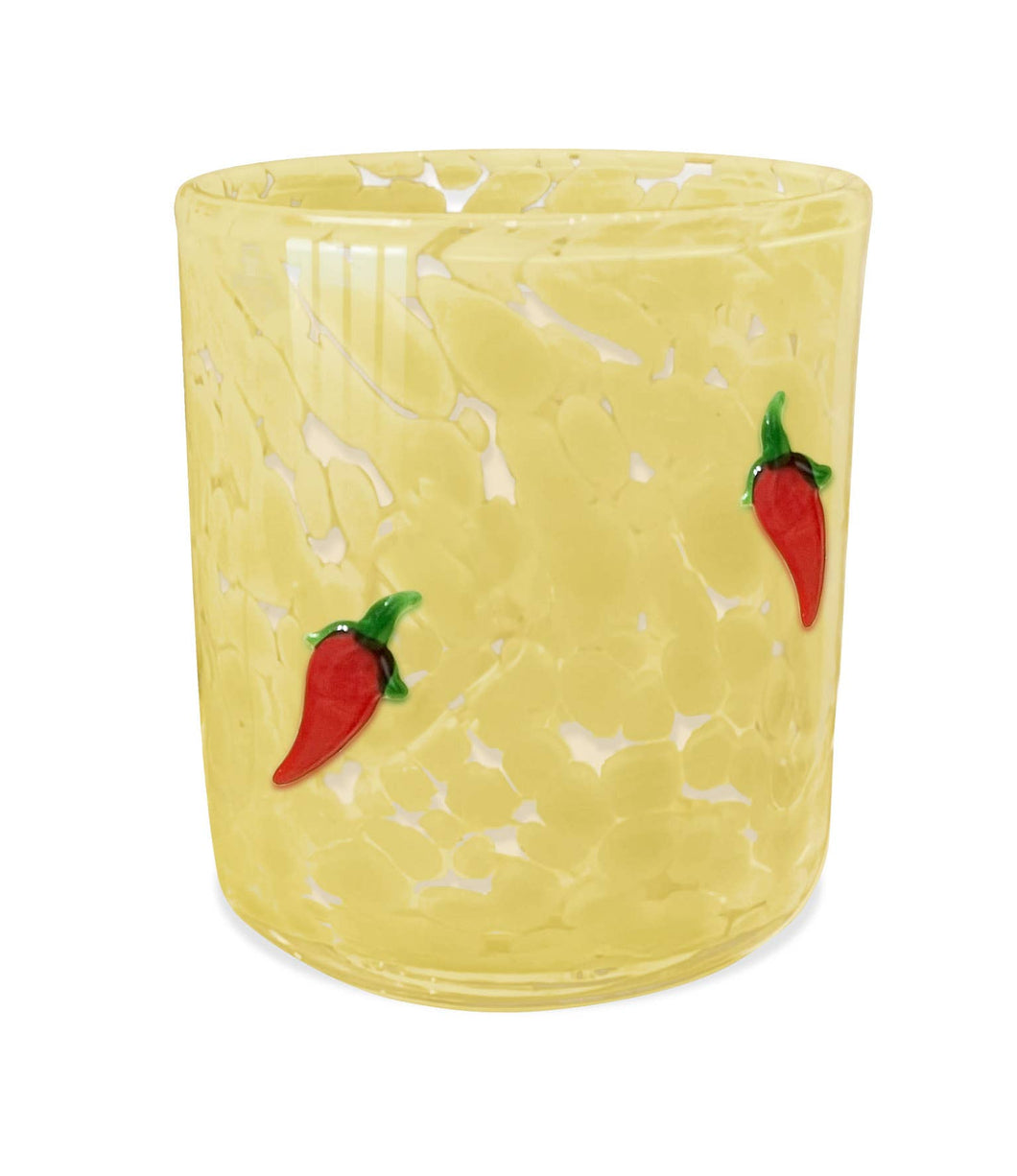 Golden Paloma Yellow Pepper Confetti Candle