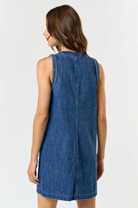 Stevie Braided Denim Dress