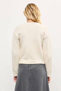 Charlotte Classic Ivory Cardigan