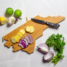 Load image into Gallery viewer, North Carolina Cutting Board with Artwork by Summer Stokes