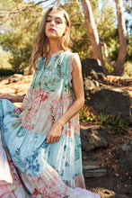 Load image into Gallery viewer, Florence Lace Floral Mix Maxi Dress