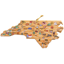 Load image into Gallery viewer, North Carolina Cutting Board with Artwork by Fish Kiss™