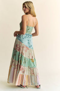 Floral Dreams Mix Maxi Dress